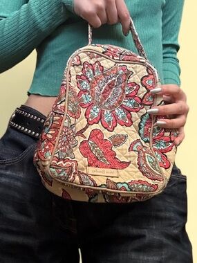 Vera Bradley Paisley Quilted Lunch Bag